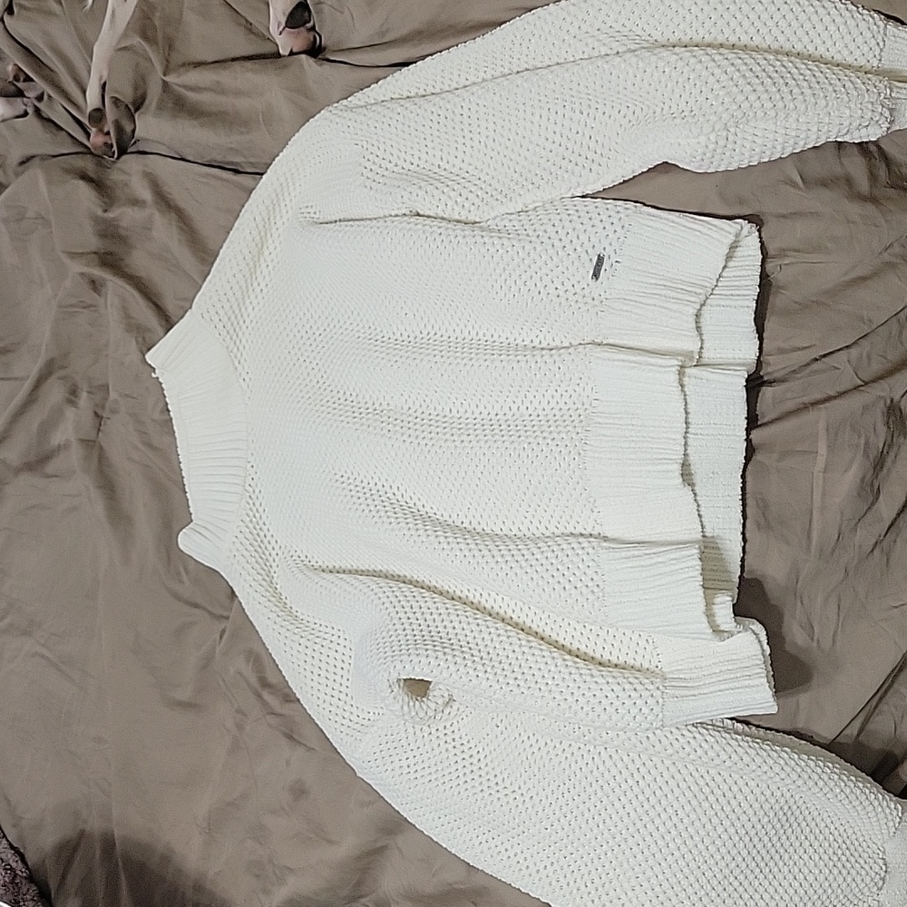 White sweater